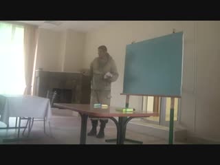 lecture by a. trofimov on the tactical and special training of intelligence officers in the border service. part 4